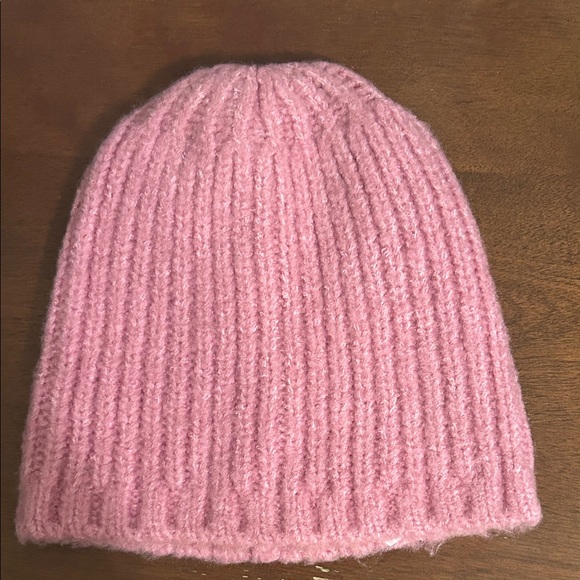 Anthropologie Accessories - Anthropologie Soft Pink women Beanie